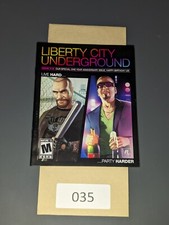 Grand Theft Auto Episodes From Liberty City Sony Playstation 3 MANUAL ONLY