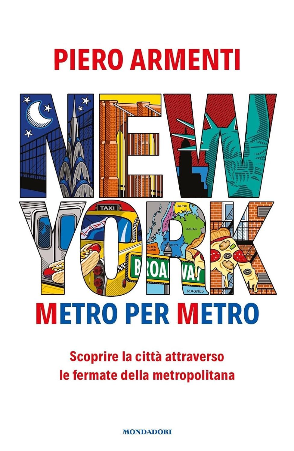 9788804777557 New York. Metro per metro. Scoprire la città attr...metropolitana