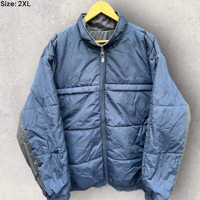 NIKE REVERSIBLE VINTAGE BOMBER JACKET Rare Size 2XL 