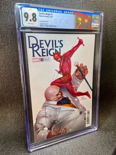 Marvel Comics: Devil's Reign #1, Lee Variant Cover (2022) CGC 9.8 (Custom Label)