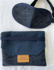 Tumi Someone Somewhere Delta Handmade Amenity Kit Travel Storage Bag