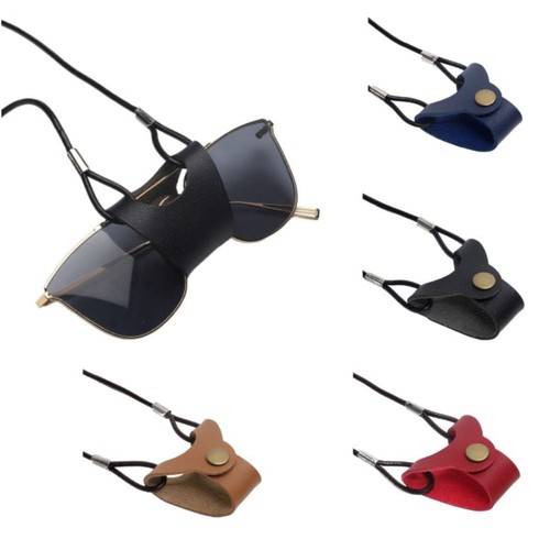Lightweight Glasses Bag Anti Fall Glasses Clip Lanyard