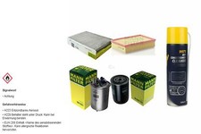 MANN FILTER Paket MANNOL Klimareiniger für VW Polo Classic 6KV2 64 1.9 SDI