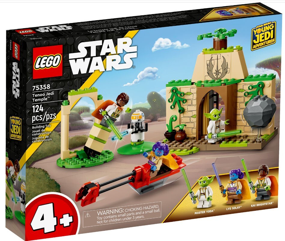 75358 TENOO JEDI TEMPLE lego set NEW star wars legos young