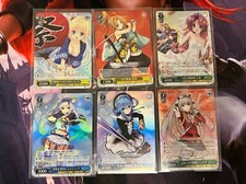 Weiss Schwarz Fujimi Fantasia Bunko SR Lot Tomonori Sistine Liiel Yuna 6 Cards