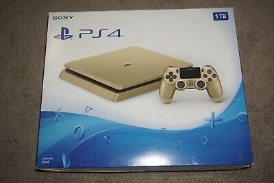 Sony PlayStation 4 Slim 1TB Gaming Console Gold 3002189 