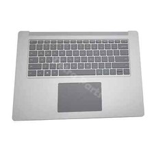 For Microsoft Surface Laptop 3 15" 1873 Palmrest 1953 Keyboard Silver 1x