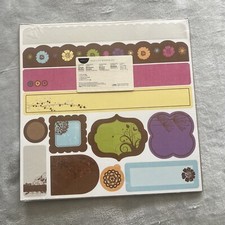 Creative memories simple blooms border kit - new in package