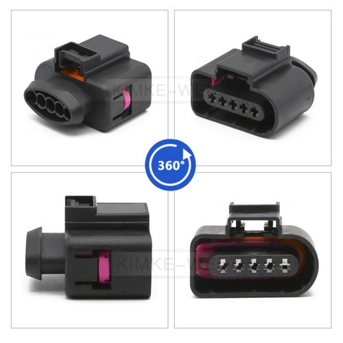 5 Pin Automotive Male Female Connector Plug Socket Kit for VW Audi Skoda Seat - Picture 4 of 7