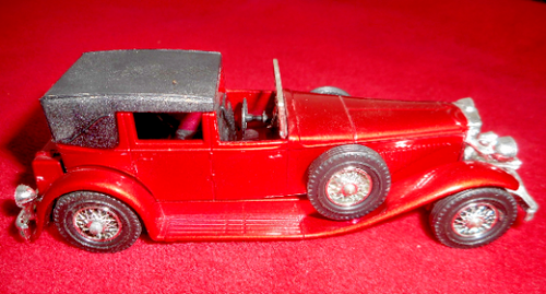 MATCHBOX Vintage model *J* Duesenberg 1930 metal 1:43 Models of Yesteryear Y-4 A - Picture 3 of 5