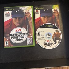 Tiger Woods PGA Tour 2004 (Microsoft Xbox, 2003) CIB