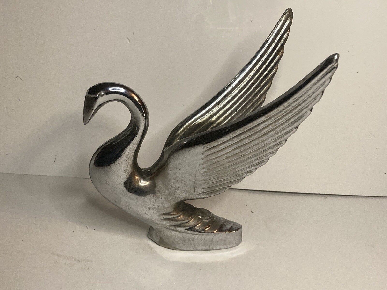 Chrome Swan Novelty Hood Ornament Custom Chevy Car Truck Hot Rat Rod