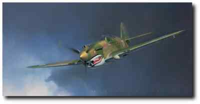 ''Tiger!'' Jack Fellows P-40 Flying Tiger Print