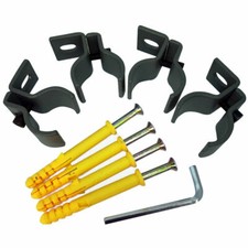 Universal Vertical Designer Radiator Wall Mount Brackets With Free Fixing Kit