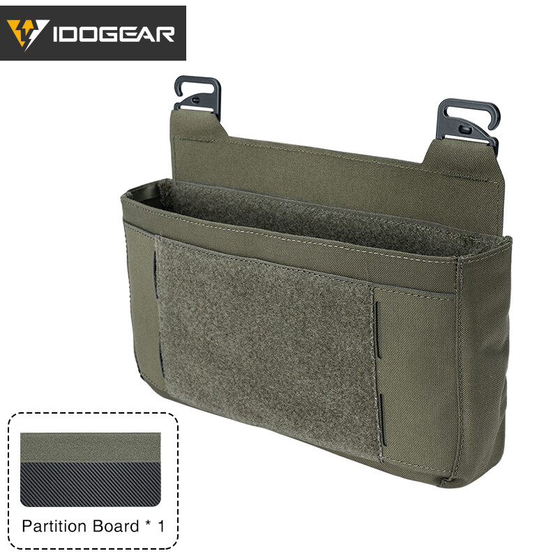Poche Tactique IDOGEAR DOPE Front Flap - Nylon, Pour Panneau Avant FCPC FCSK