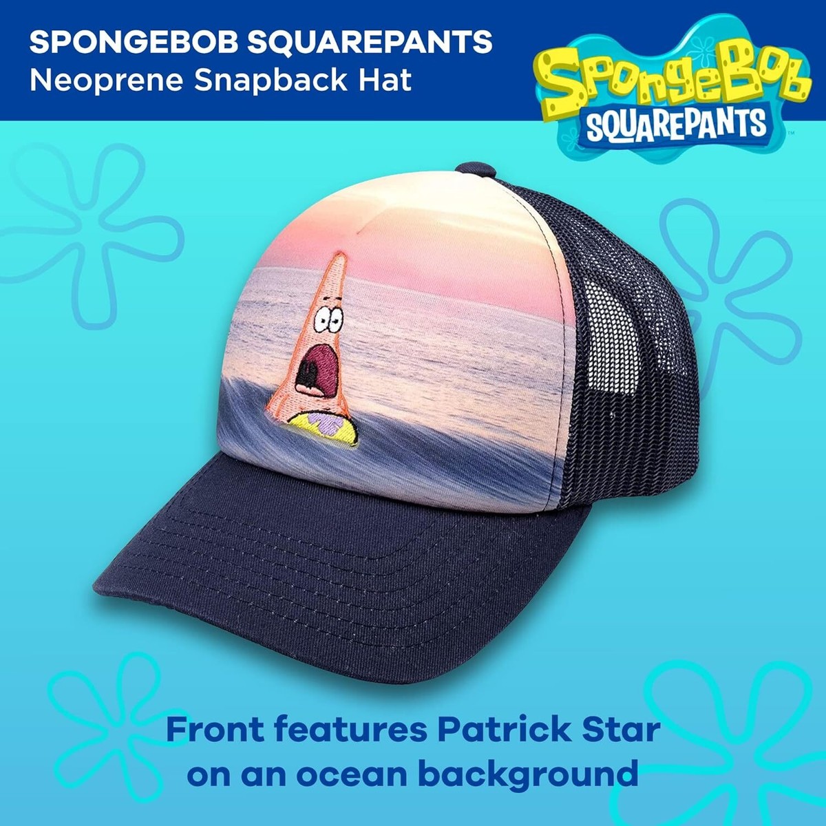 Concept One Spongebob Squarepants Truck Hat, Patrick Star