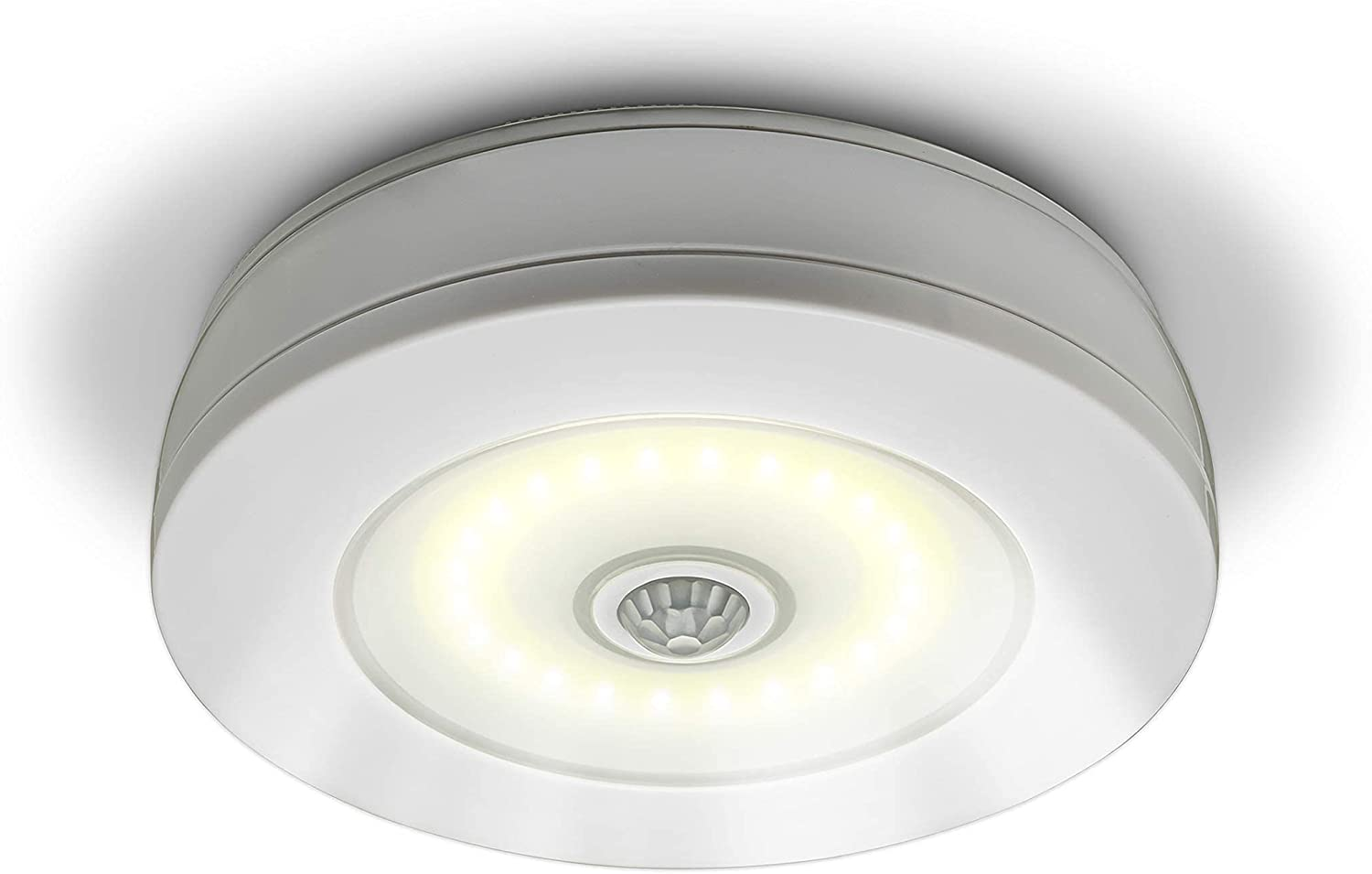 Overlite Wireless Motion-Activated Ceiling/Wall LED Light, Stick Anywhere, Overh