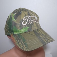 Ford Logo Camouflage Embroidered Adjustable Hat Ball Cap Strap Back One Size