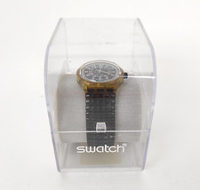 Orologio Swatch Musicall SLN102 vintage cinturino elastico +Scatola-XXX