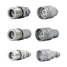 Hydraulikkupplung Schraubkupplung - Muffe / Stecker - Anschluss wählbar