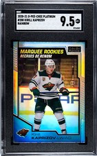 2020-21 OPC Platinum Marquee Rookie Rainbow 200 Kirill Kaprizov Wild SGC 9.5 MT+