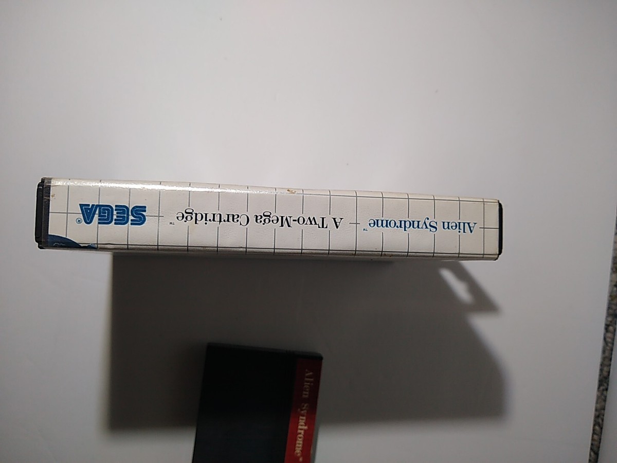 Jeu Alien Syndrome – Sega Master System – Complet – Version Européenne – Très Bon état