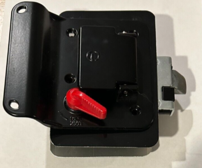 Taller Black RV Entry Door Lock Handle Deadbolt Keys 44610-09 FIC