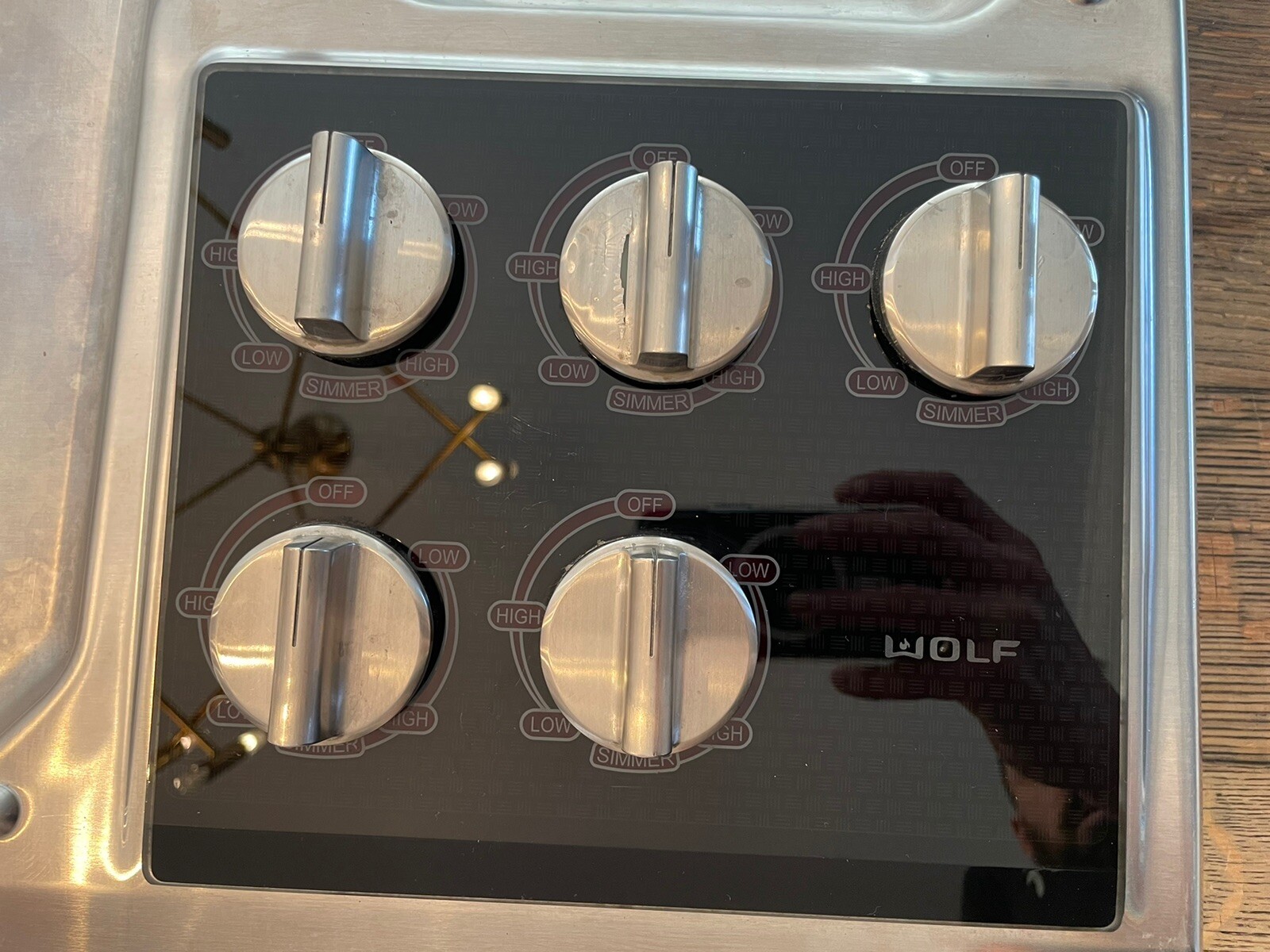 WOLF CT36G/S 36" GAS COOK TOP, 5 BURNERS STAINLESS RANGE eBay