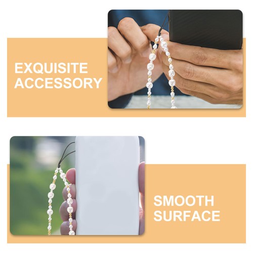 Set of 3 Mobile Phone Chain Accessories for Women Cellphone Charm - Zdjęcie 9 z 12