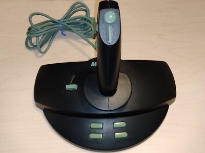 Vintage 1996 Microsoft SideWinder 3D Pro Joystick & Throttle Combo w/ 8 Buttons