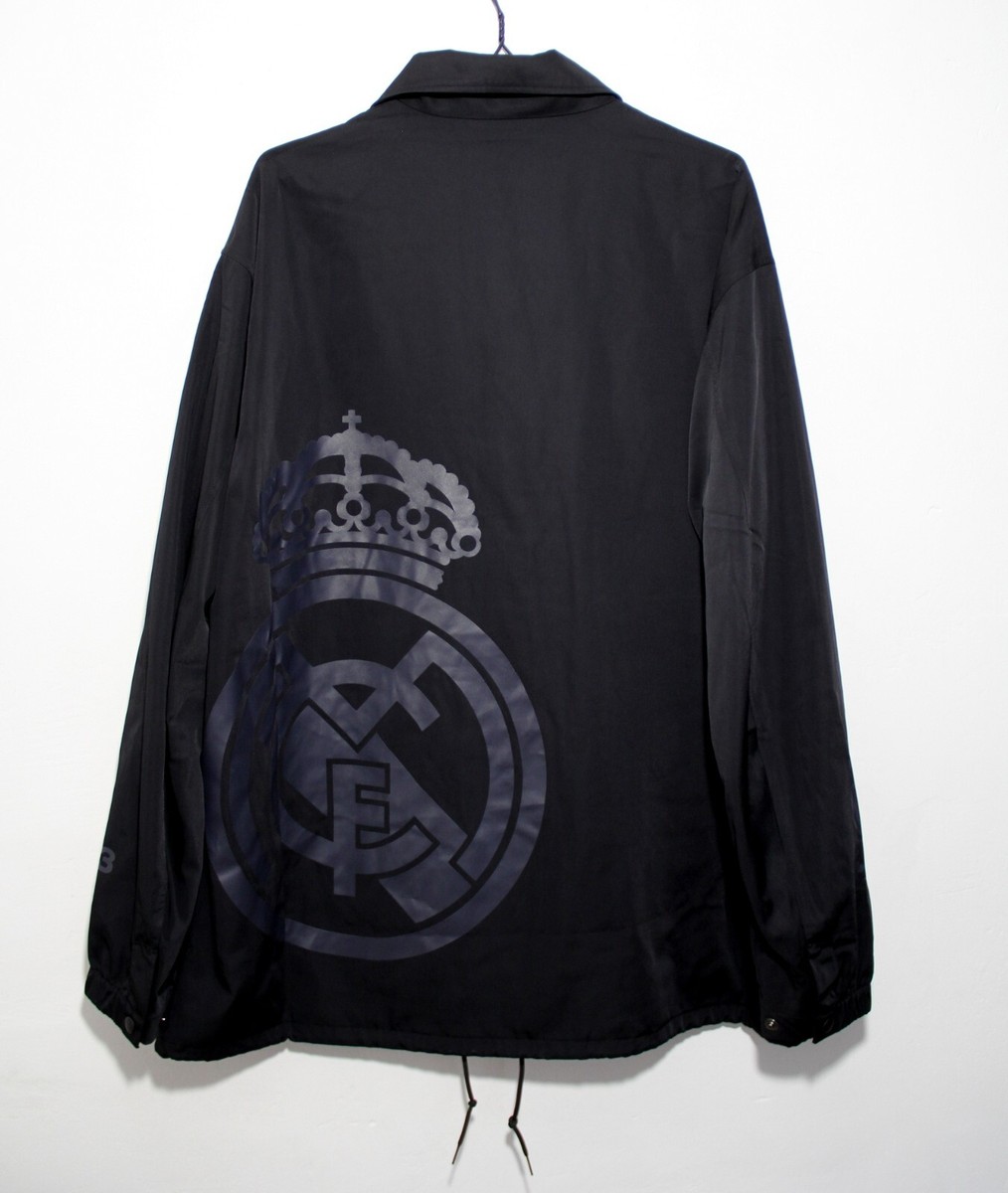 ADIDAS X Y-3 X REAL MADRID TRAVEL COACH JACKET SIZE M | eBay