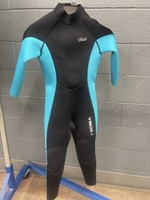 New Hevto Vigor-1 Full Body Kids Wetsuit Size 10 Zip Long Sleeve