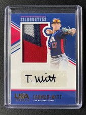 2018 Panini USA Stars & Stripes Tanner Witt Autographed Patch #05/25!!!