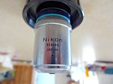 Nikon 40X brightfield, darkfield objective for all 210 optics Nikon microscopeas