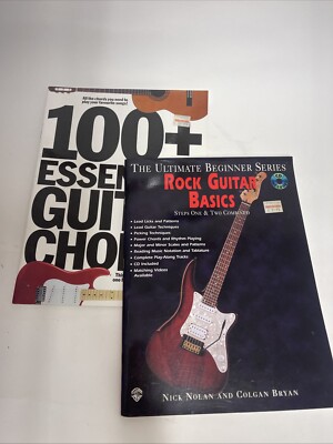 ROCK GUITAR BASICS DIE ULTIMATIVE ANFÄNGERSERIE CD & 100+ wesentliche Gitarrenkabel