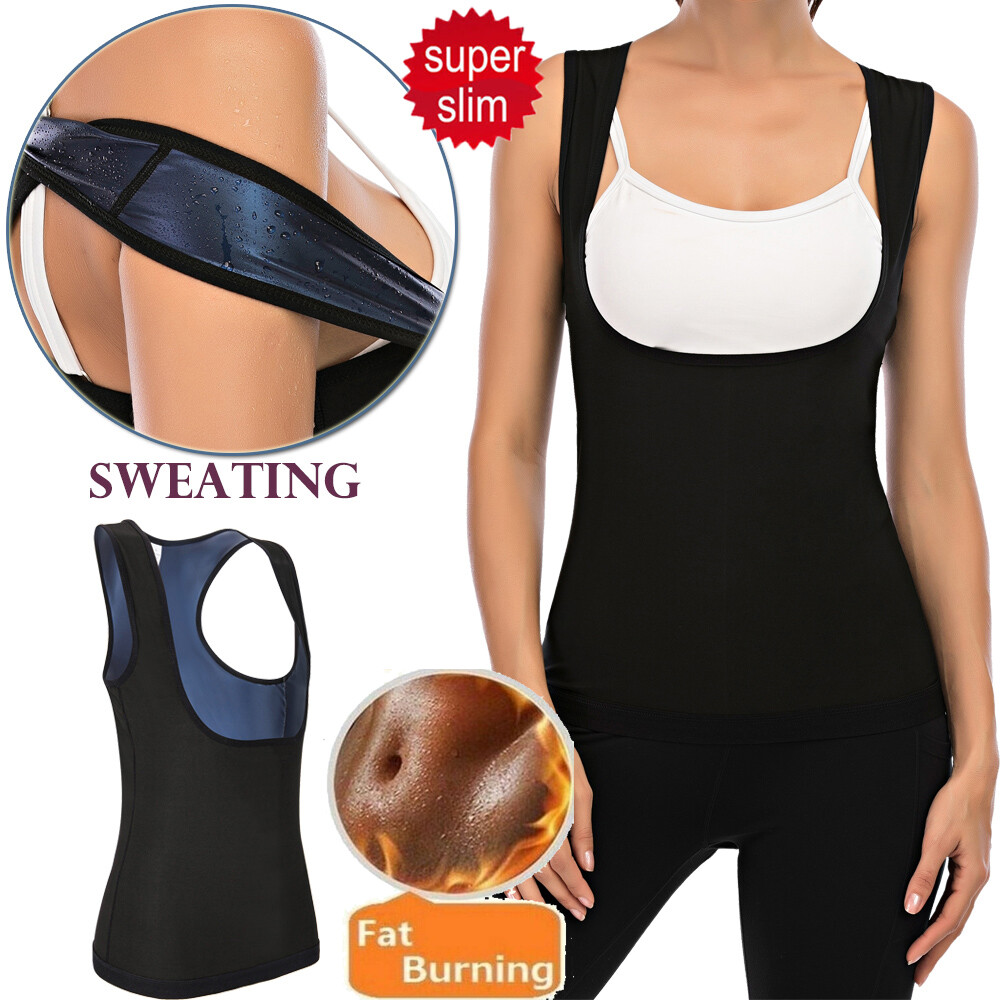 Fat Burn Camihot Waist Cincher Hot Shapers Cami Waist Cincher Fat - Main Image