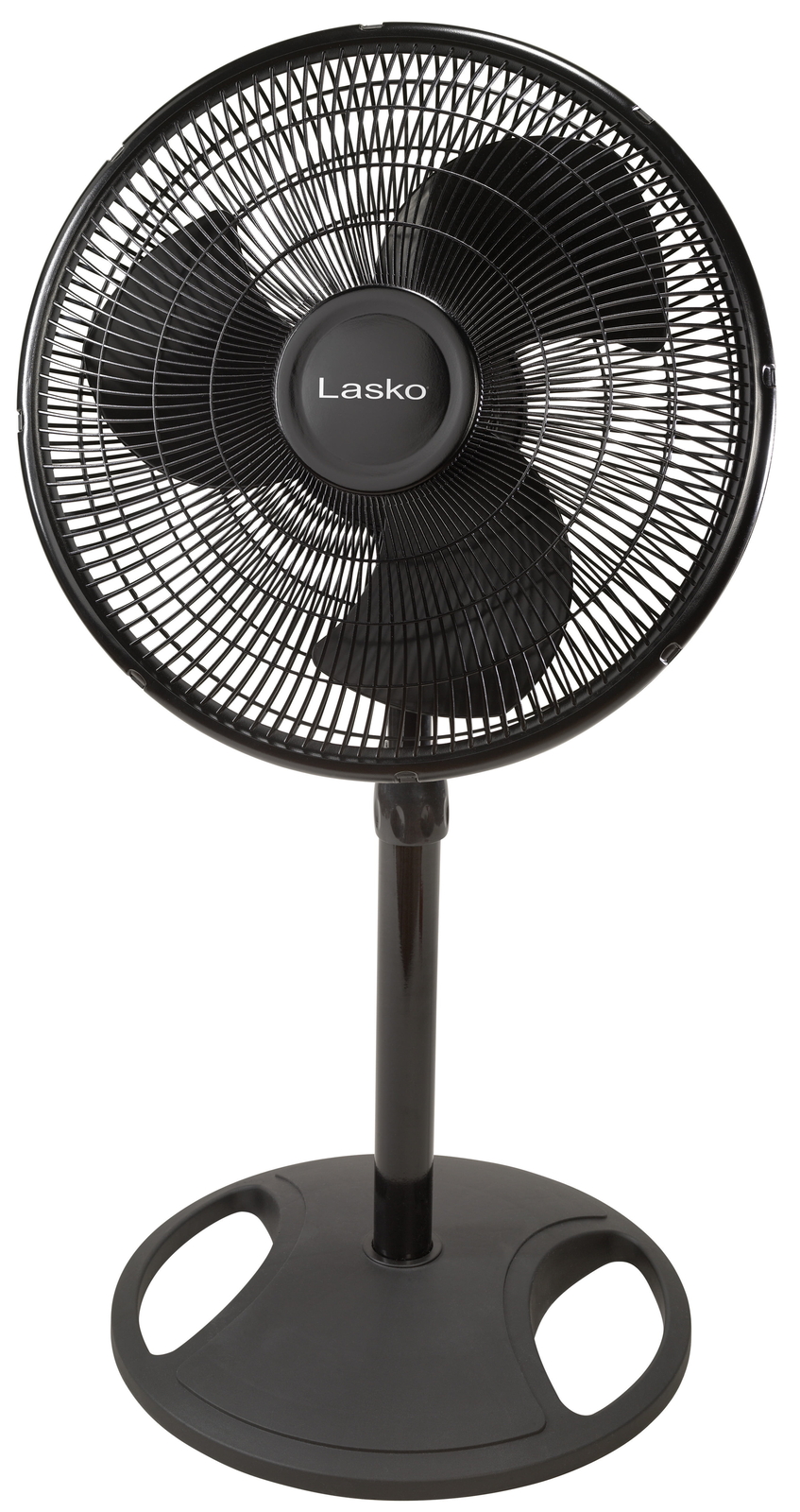 Lasko 16u0026#034; Oscillating Adjustable Pedestal Fan with 3-Speeds, S16500,  Black | eBay
