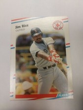 1988 Fleer #361 JIM RICE - Boston Red Sox (PWE)(02)