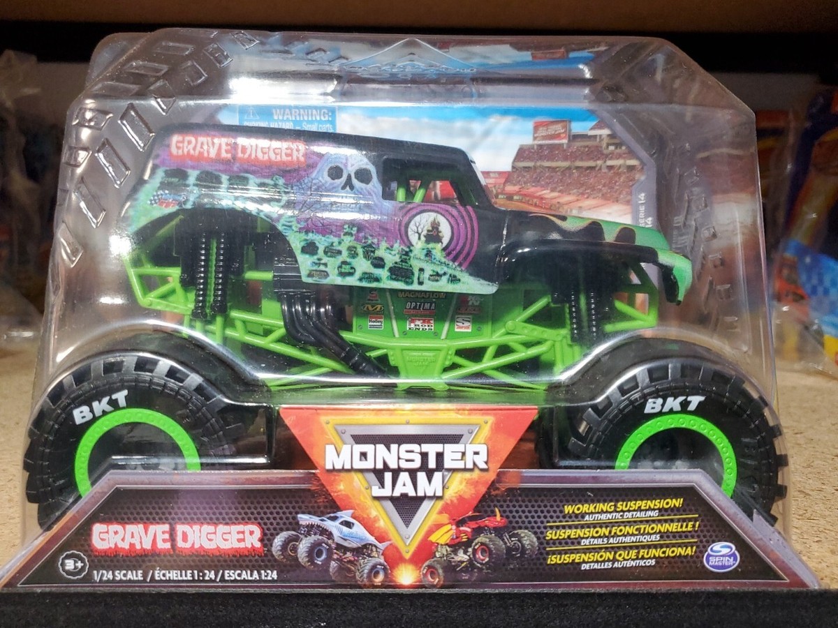 Monster Jam Grave Digger Series 14 scale 1/24 | eBay