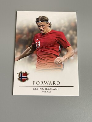Erling Haaland 2021-22 Futera Unique World Football Base #68 Norway  