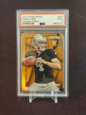 Derek Carr Rookie Card Gallery and Checklist 64