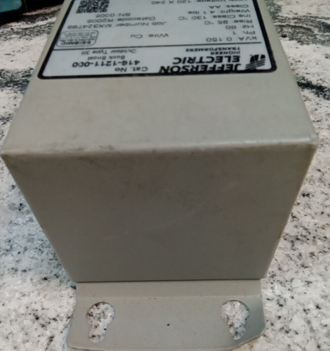 Jefferson/TRANSFORMER BOOST/416-1211-000/60Hz/120/240V/1 Ph/ .150KVA/3R/NEW(L106 - Picture 5 of 9