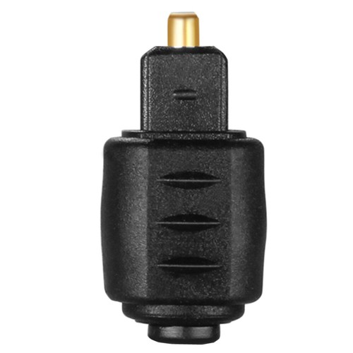 Optical Toslink Plug 3.5mm Female Mini Jack To Digital Toslink M Audio Adapter - Picture 2 of 5
