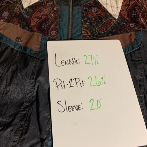 Vintage 80er Jahre River Edge Sportjacke Damen Gr. M Missy Retro Windbreaker mehrfarbig - Bild 3 von 6