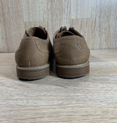 Hawker Rye Tan Classic Brogue Mens Sz 11.5 Suede Shoes | eBay display picture 3