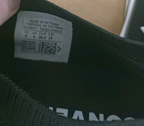 Converse Size 6-36.5 Chuck Taylor All Star Shoreline Knit Slip On Low Top Black - Picture 21 of 24