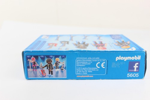Nuovo PLAYMOBIL City Life 5605 musicisti rock star chitarre cantante band set 22 pezzi - Foto 7 di 8