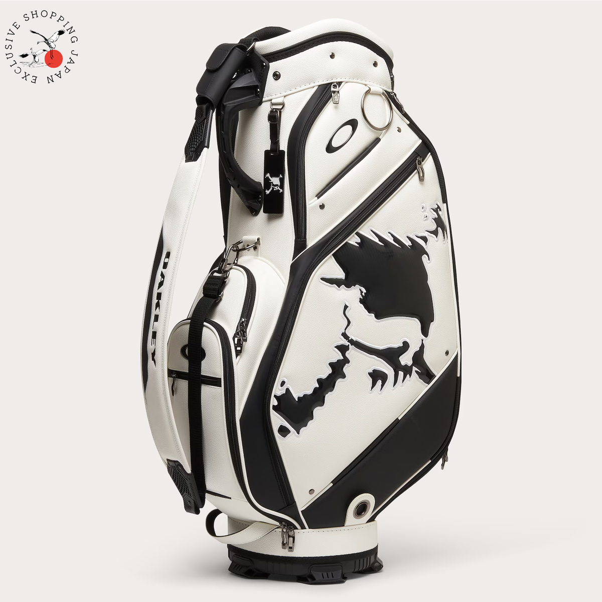 Oakley Golf Cart Bag Skull 9.5 x 47in 5-way 18.0 Divider Oakley Golf Cart Bag Skull 9.5 x 47in 5-way 18.0 Divider