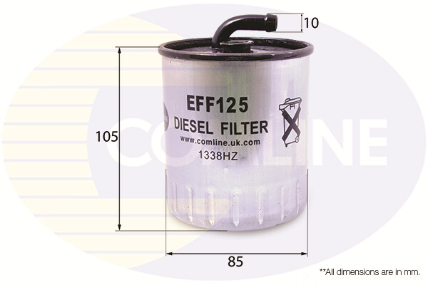 COMLINE EFF125 Fuel filter for MERCEDES-BENZ