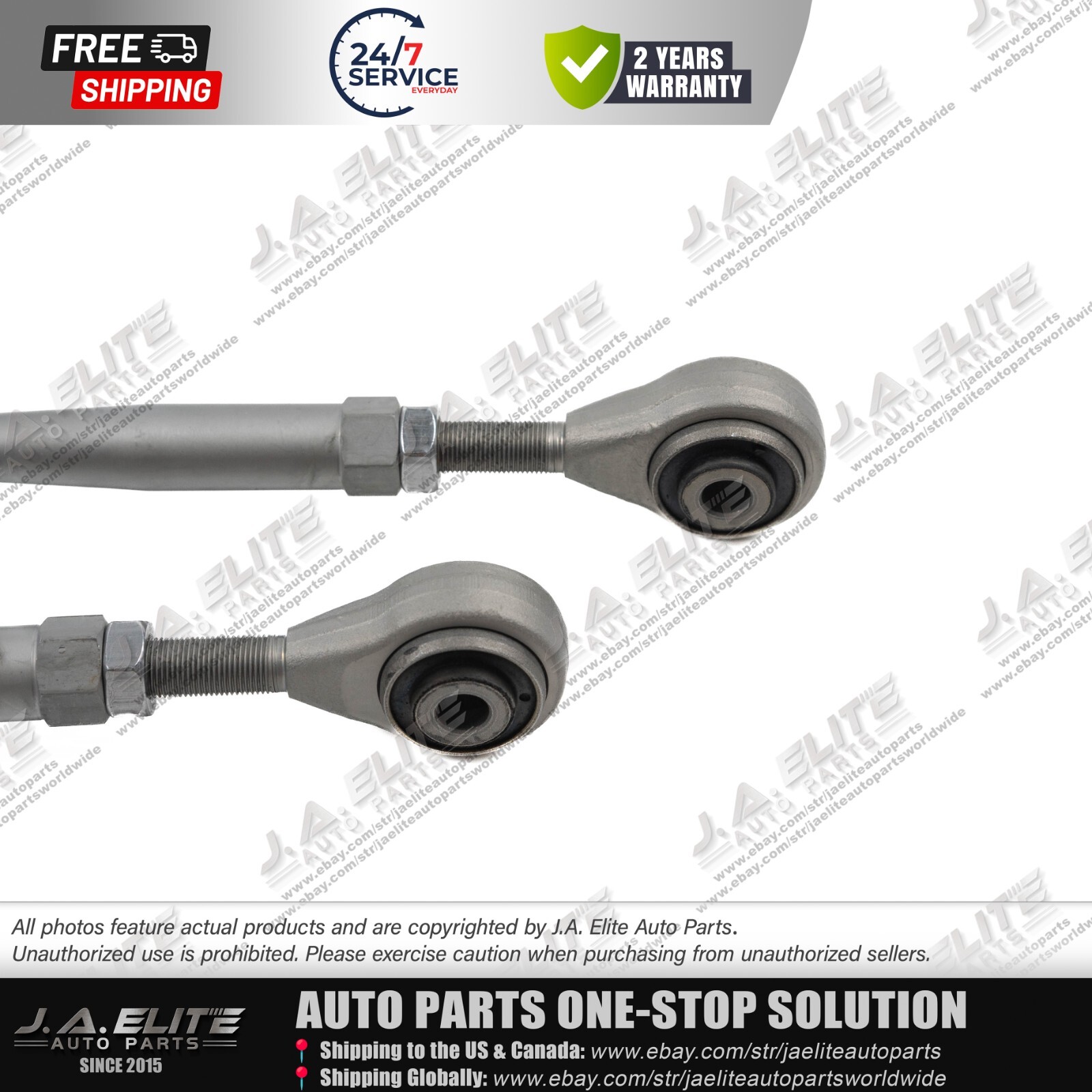 2pcs Rear Left Right Tie Rod Control Arm fit Maserati Quattroporte GT GC 276636